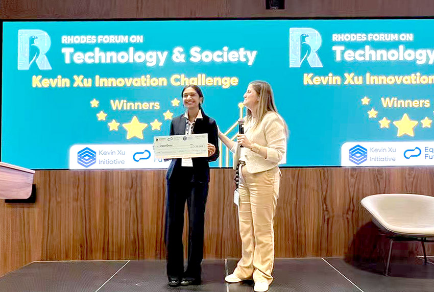 徐鵬創(chuàng)新挑戰(zhàn)賽獲勝項目OpenDoor：以AI構建社會服務“連接器”